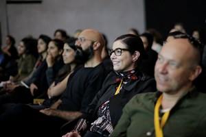 Umer Butt, Nataline Colonnello, Alexis Destoop (Audience). Afternoon Notes: Day 2. FIELD MEETING Take 6: Thinking Collections (26 January 2019), in collaboration with Alserkal Avenue, Dubai. Courtesy of Asia Contemporary Art Week (ACAW).